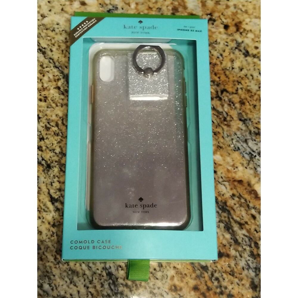 Kate Spade New York Mirror Ombre iPhone Xs Max Case, Silver
